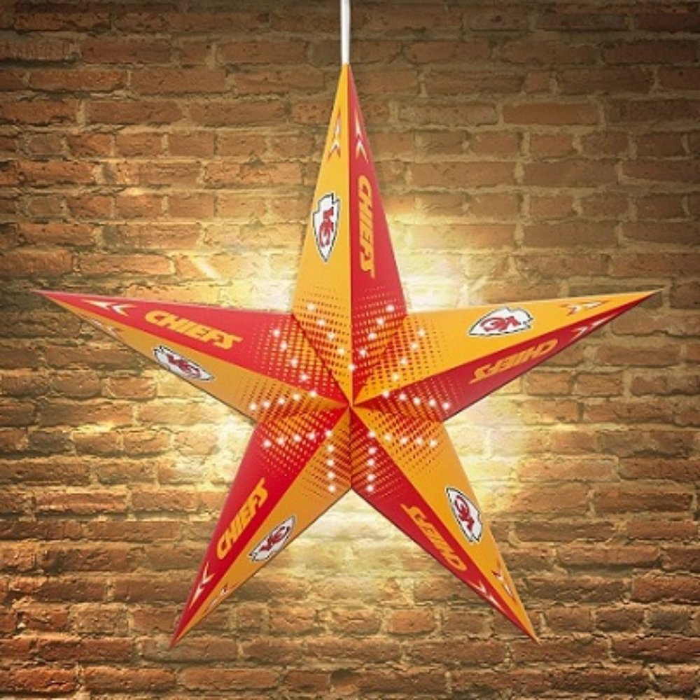 🏈🆕 KANSAS CITY CHIEFS STAR LANTERN - NFL